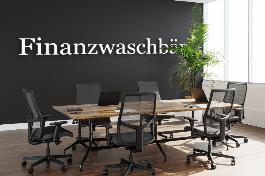 Büro Finanzwaschbär
